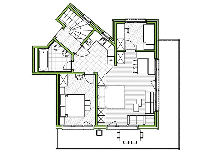 Paradies شقة زيرمات
